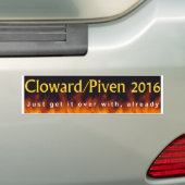 Cloward u. Piven 2016 Autoaufkleber (Auf Auto)
