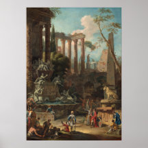Clowdisley Shovell - Marco Ricci Kunstposter