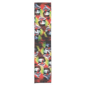 Clowmuster des Horrors Kurzer Tischläufer (Vorderseite)