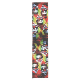 Clowmuster des Horrors Kurzer Tischläufer