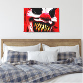 Clown 1 24 x 16 (60 x 40 cm) Wacm Leinwanddruck (Insitu (Schlafzimmer))
