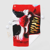 Clown 1 Gtcna Golfhandtuch (Insitu)