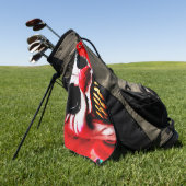 Clown 1 Gtcna Golfhandtuch (Gras)