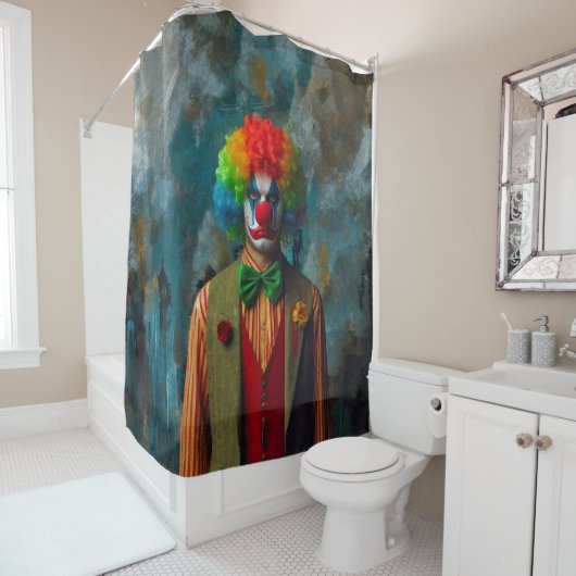 Clown 2 duschvorhang (Beispiel)