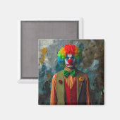 Clown 2 magnet (Vorderseite/Rückseite)