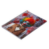 Clown 2 notizblock (Linke Seite)