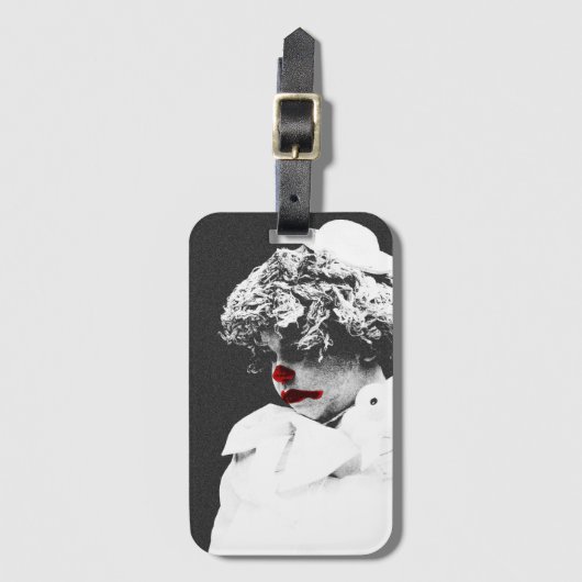 Clown 3 bc ltcnm gepäckanhänger (Vorderseite Vertikal)