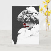 Clown 3 gccna karte (Gelbe Blume)