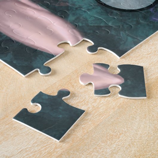 Clown Acrobat Girl - Circus Artists - Malerei Puzzle (Seite)