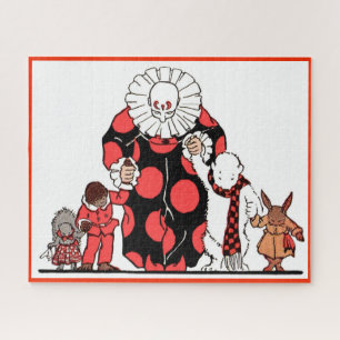 Clown and Friends: Their Bow Puzzle