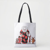 Clown and Friends: Their Bow Tasche (Vorderseite)