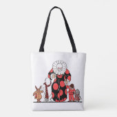 Clown and Friends: Their Bow Tasche (Rückseite)