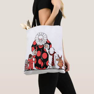 Clown and Friends: Their Bow Tasche