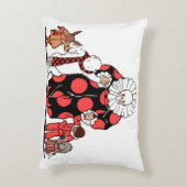 Clown and Friends: Their Bow Zierkissen (Rückseite(Vertikal))