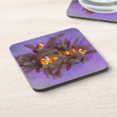 Clown Anemonefish Set von 6 Untersetzer (Linke Seite)