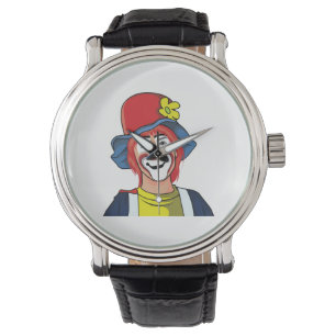 Clown Armbanduhr