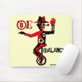 Clown auf abstraktem mousepad grafische Kunst des (Mit Mouse)