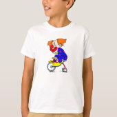 Clown auf Dreirad T-Shirt (Vorderseite)