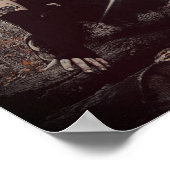 Clown-Aufkleber Poster (Ecke)