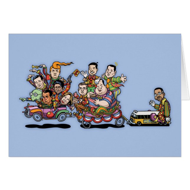 Clown-Auto '15 II (Vorderseite (Horizontal))