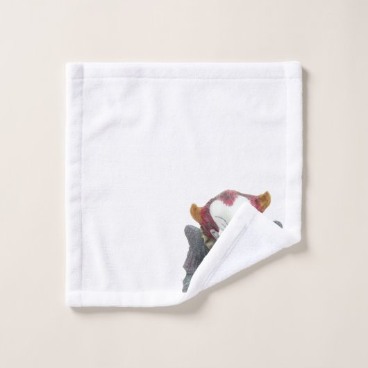 Clown Badetuch Set (Waschlappen)