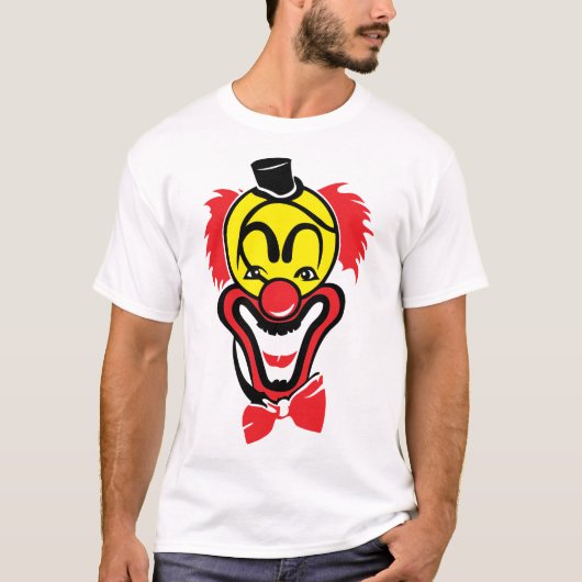 CLOWN BALL ROTE SCHMETTERLINGSKNOTEN T-Shirt (Vorderseite)