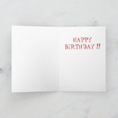 Clown Birthday Karte (Innenseite)