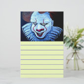 Clown: Böse Briefpapier (Stehend Vorderseite)