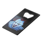 Clown: Böse Geldbeutel Flaschenöffner (Rückseite Schrägansicht)