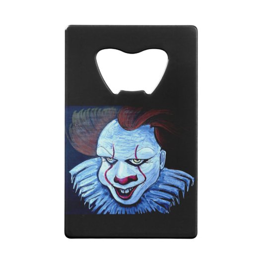 Clown: Böse Geldbeutel Flaschenöffner (Rückseite)