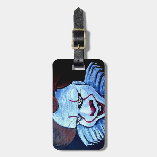 Clown: Böse Gepäckanhänger (Vorderseite vertikal)