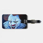 Clown: Böse Gepäckanhänger (Rückseite horizontal)