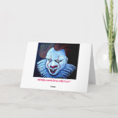 Clown: Böse Karte (Rückseite)