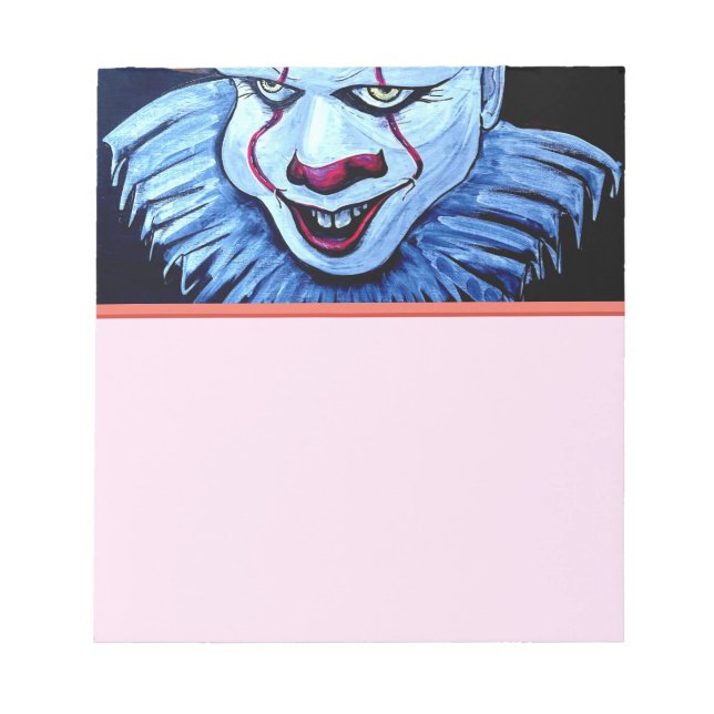 Clown: Böse Notizblock (Vorderseite)