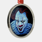 Clown: Böse Ornament Aus Metall (Rechts)