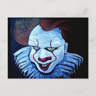 Clown: Böse Postkarte
