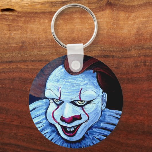 Clown: Böse Schlüsselanhänger (Vorderseite)