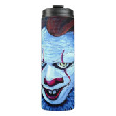Clown: Böse Thermosbecher (Vorderseite)
