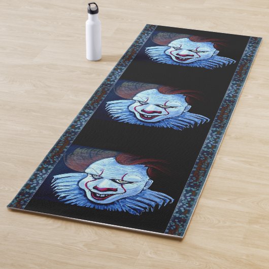Clown: Böses Yoga Mat Yogamatte (Beispiel)