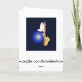 Clown, Bruder Väter Tag Karte (Rückseite)