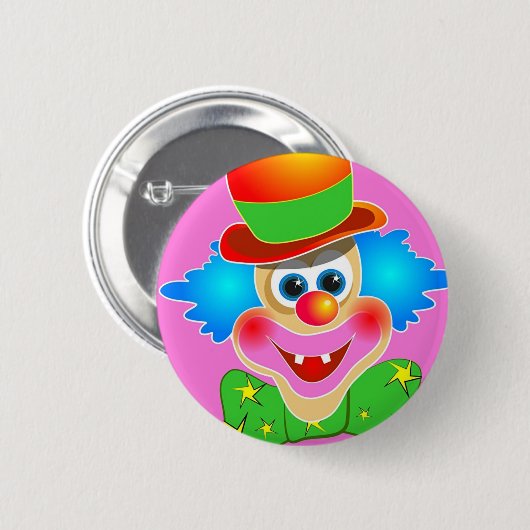Clown Button (Vorne & Hinten)