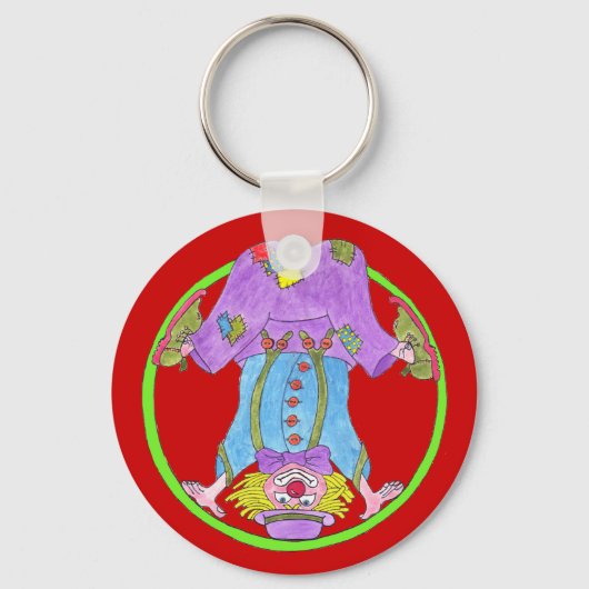 Clown Capers Schlüsselanhänger (Vorderseite)