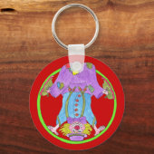 Clown Capers Schlüsselanhänger (Vorderseite)