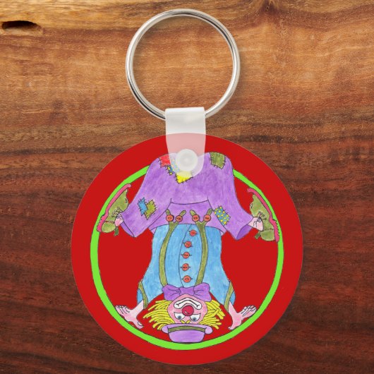 Clown Capers Schlüsselanhänger (Vorderseite)