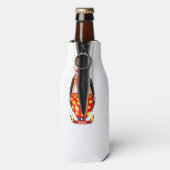 Clown-Cartoon Flaschenkühler (Flasche Rückseite)