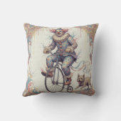 Clown chased by a dog kissen (Rückseite)