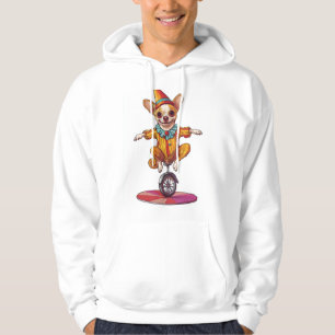 Clown Chihuahua � Lustiger Zirkushund Hoodie
