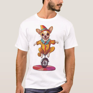Clown Chihuahua � Lustiger Zirkushund T-Shirt