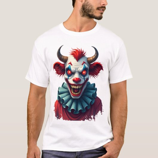 Clown Cow of Terror T-Shirt (Vorderseite)