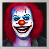 Clown Creepy Crazy Poster (Vorne)